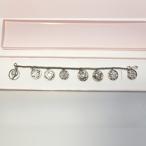 Eight Auspicious Symbols Bracelet - .925 Sterling Silver - Picture 11 of 11